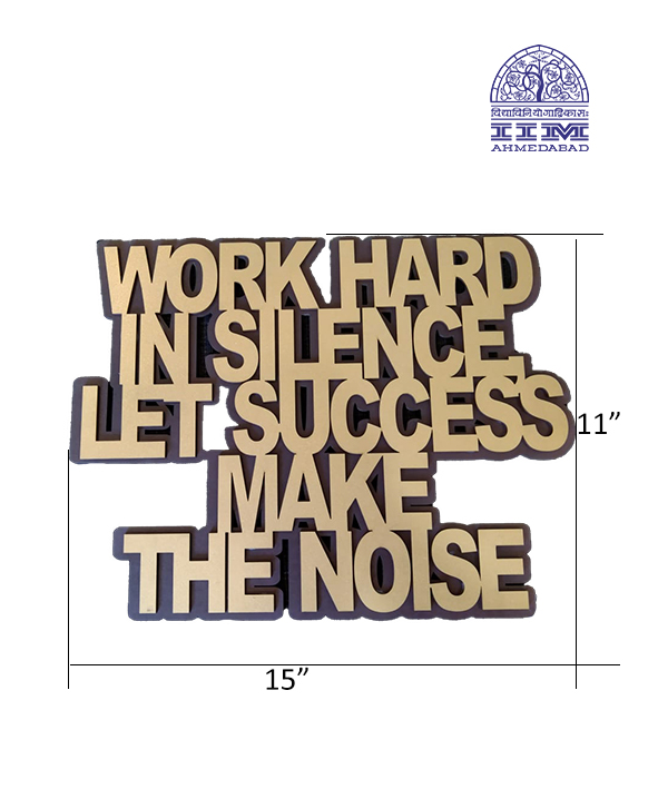 WORK HARD IN - SMALL SIZE